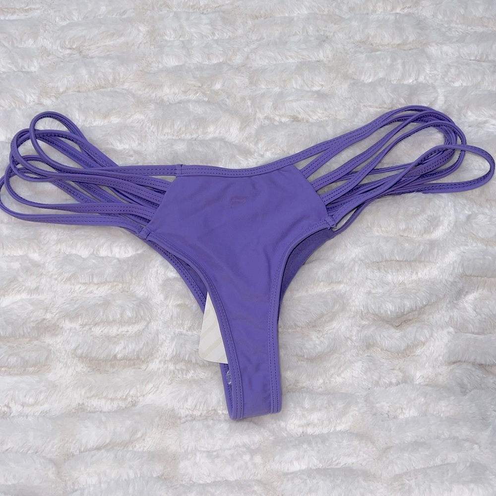 NWT Fabletics Noa strappy bikini bottom sz M - Picture 4 of 7